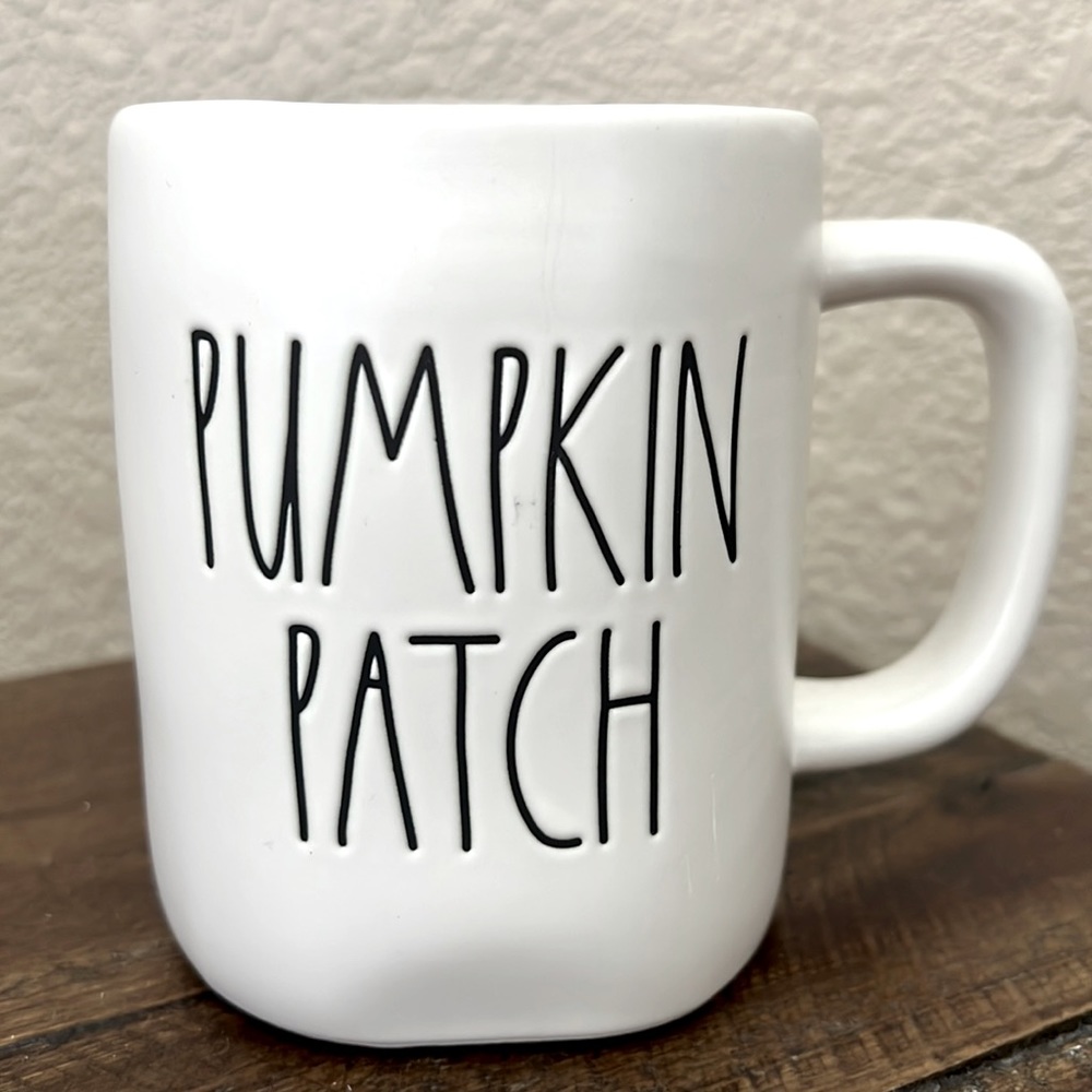 Rae Dunn PUMPKIN PATCH mug